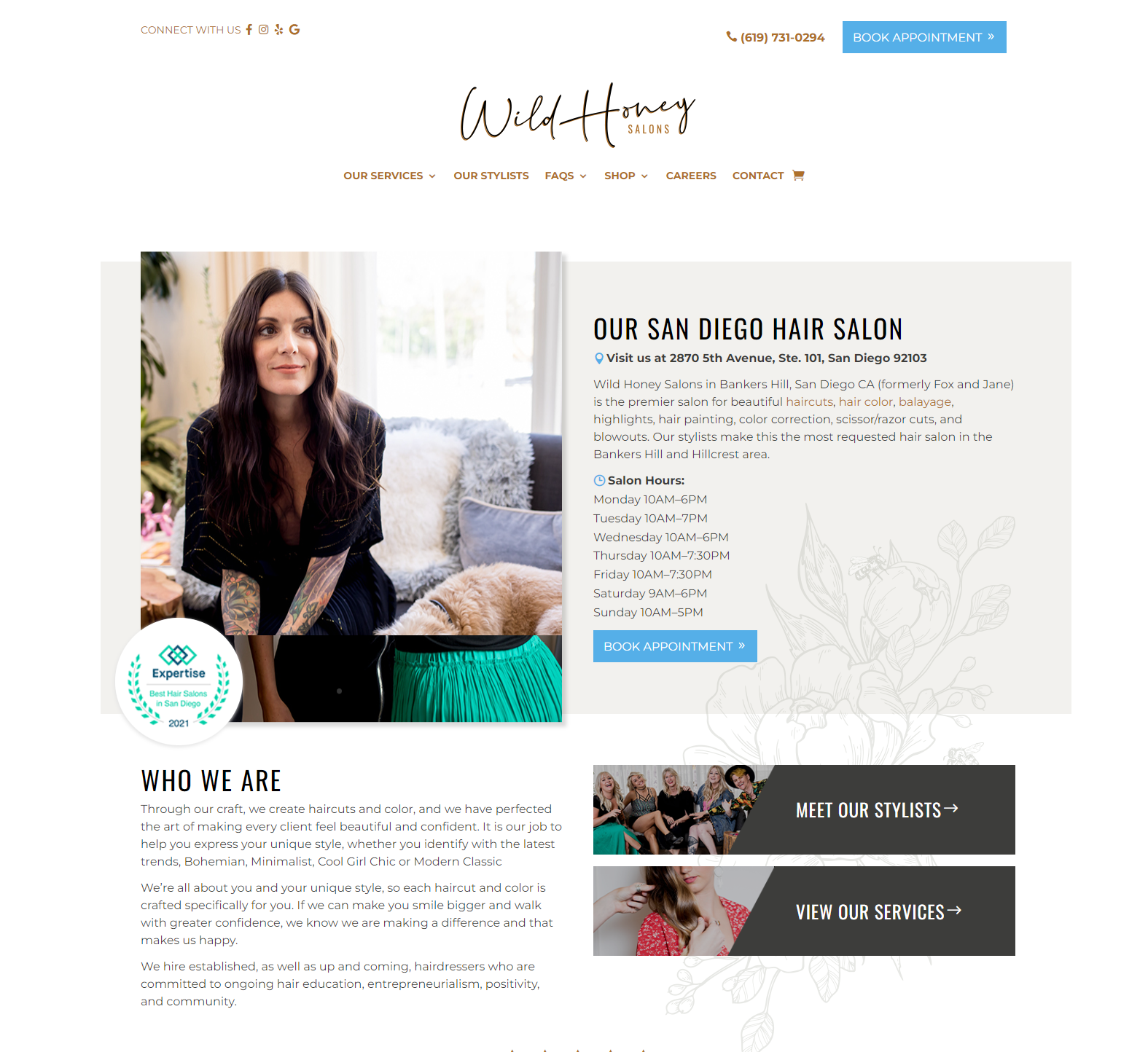 24 Hair Salon Website Design Examples We Love How To Make Your Own